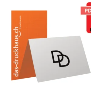 Visitenkarten mit PDF Upload